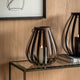 Whisper - Lantern Candle Holder, Brown