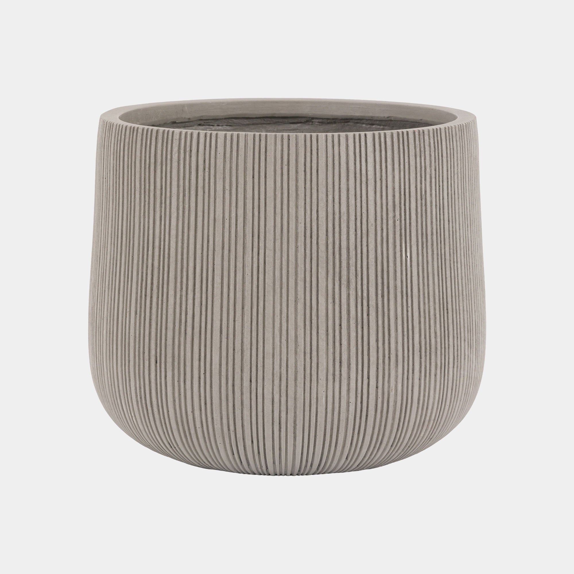 Denia - Metal Garden Planter, Grey