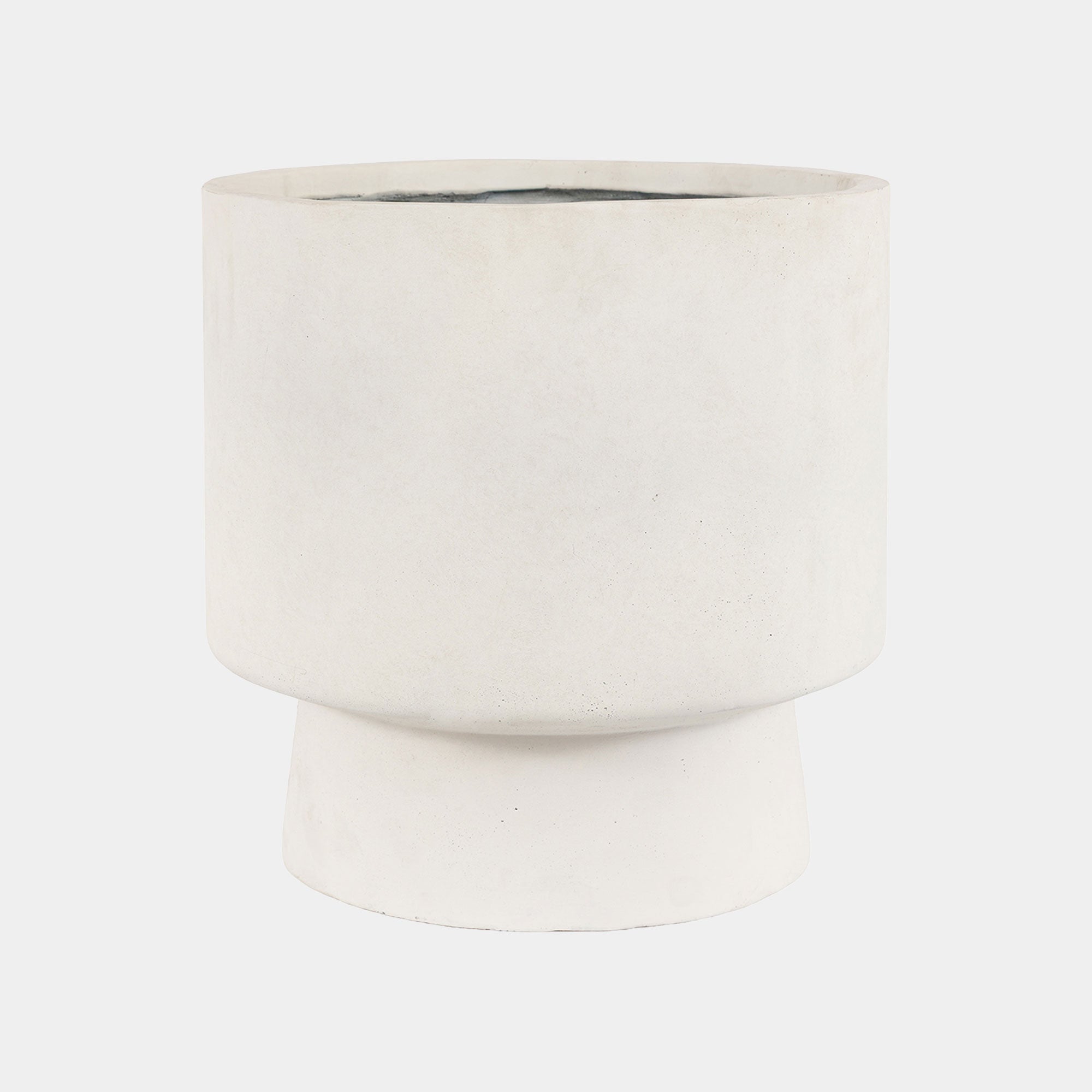 Oria - Metal Garden Planter, White