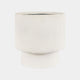 Oria - Metal Garden Planter, White