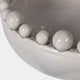 Bobble - Decorative Bowl, Cream Ceramic