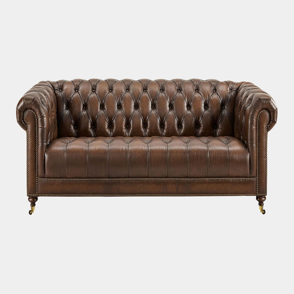 3 Seat Sofa In Leather Vin1tage LLS Vintage Cognac