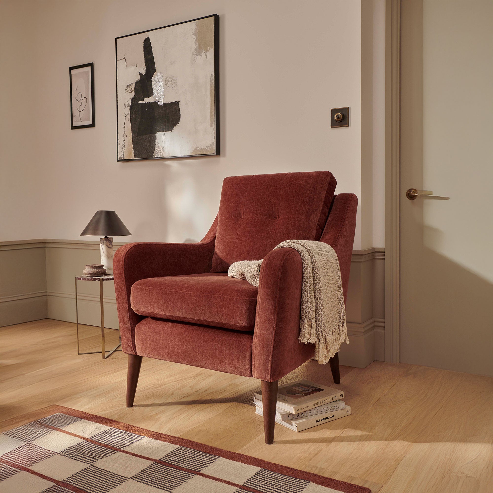 Astor - Accent Chair, Fabric