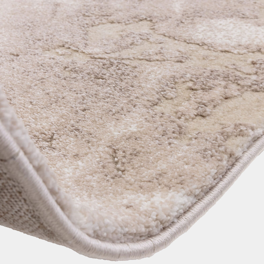 Mirage Haze Beige - Patterned Rug