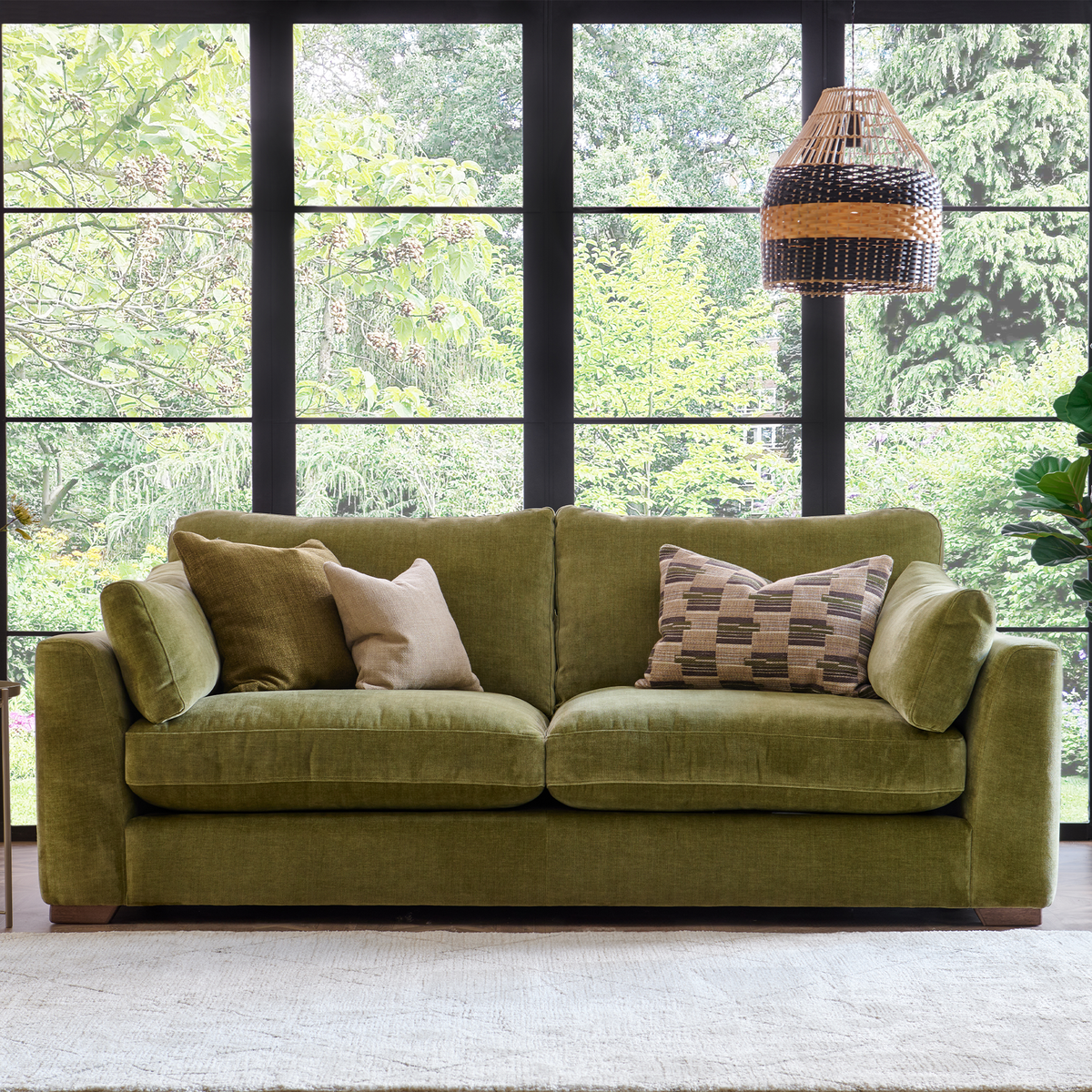 Remus - Extra Large 4 Seat Sofa, Fabric
