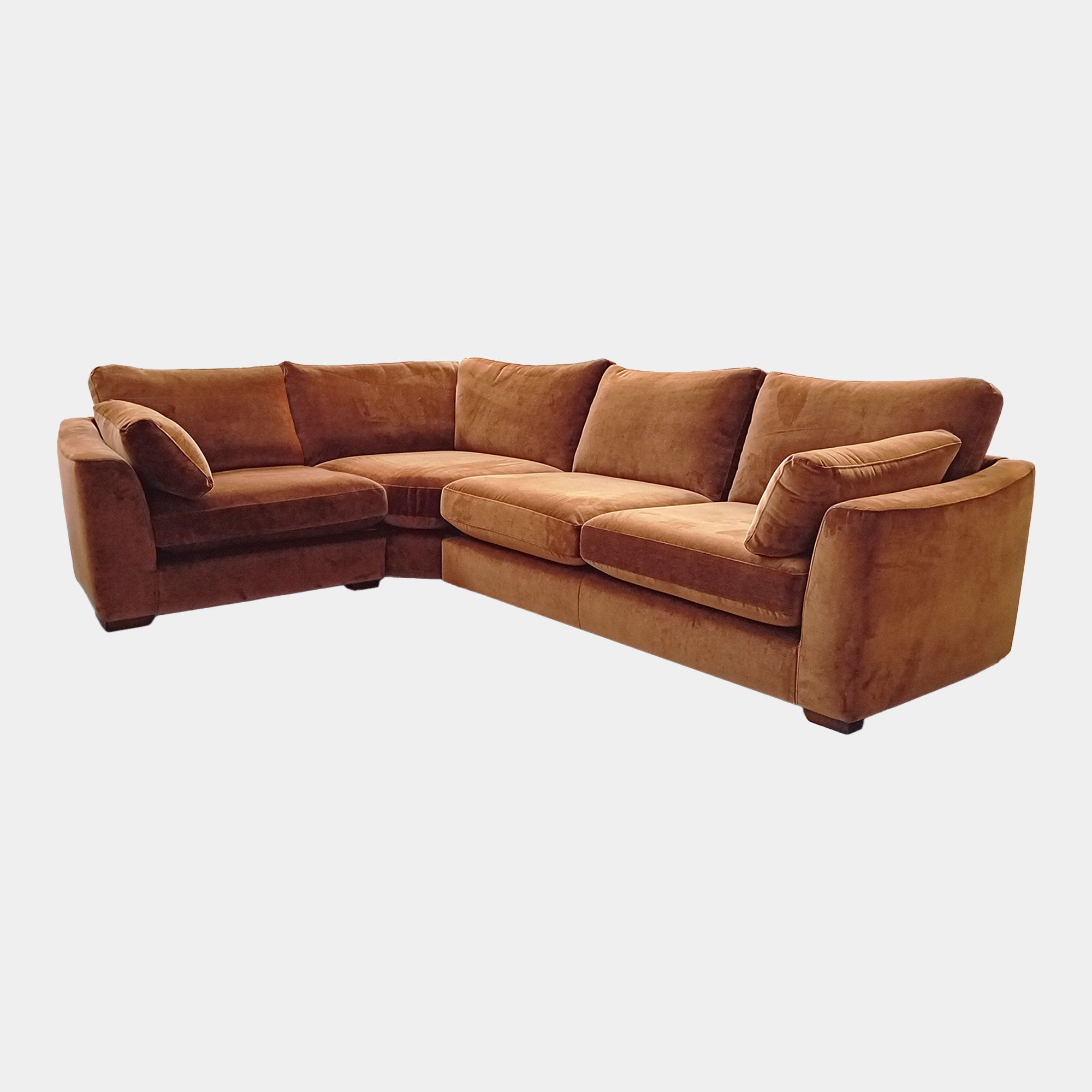 Remus - Small LHF Corner Sofa, Fabric
