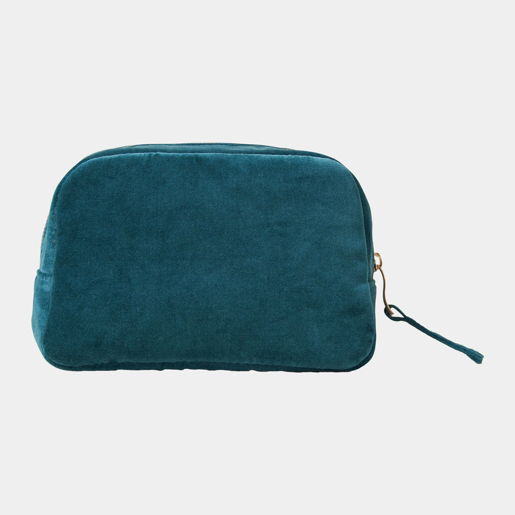 Elizabeth Scarlett Honey Bee - Makeup Bag, Rich Blue