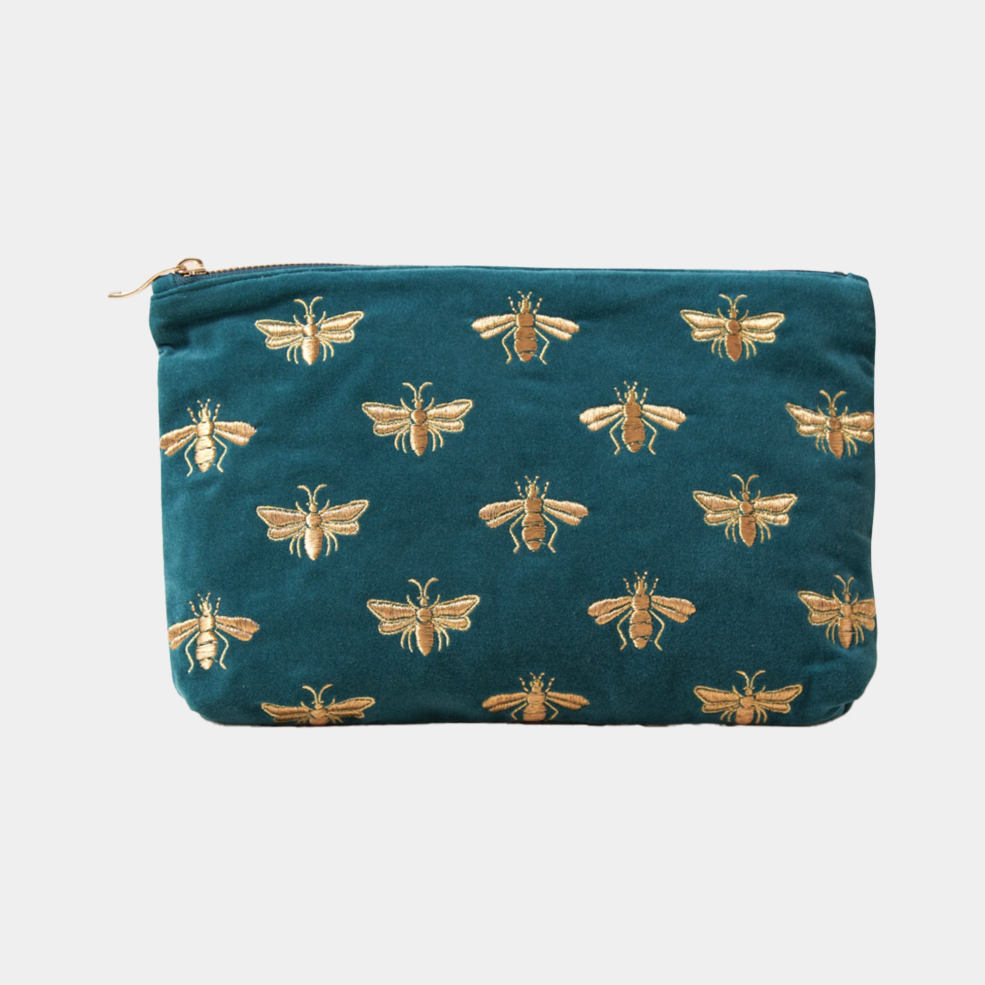 Elizabeth Scarlett Honey Bee - Everyday Pouch, Rich Blue