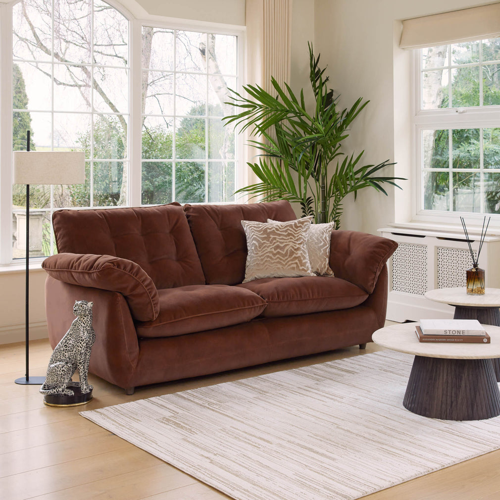 Houston - 2.5 Compact Seat Sofa, Fabric