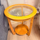 Contour - Lamp Table With Glass Top - Item As Pictured