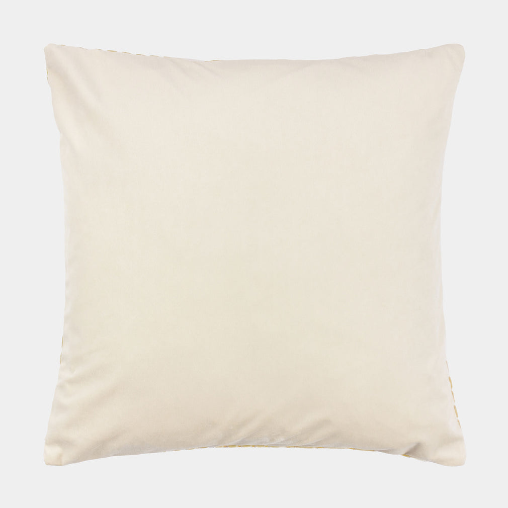 Evoke Velvet - Ivory Cushion 45x45cm
