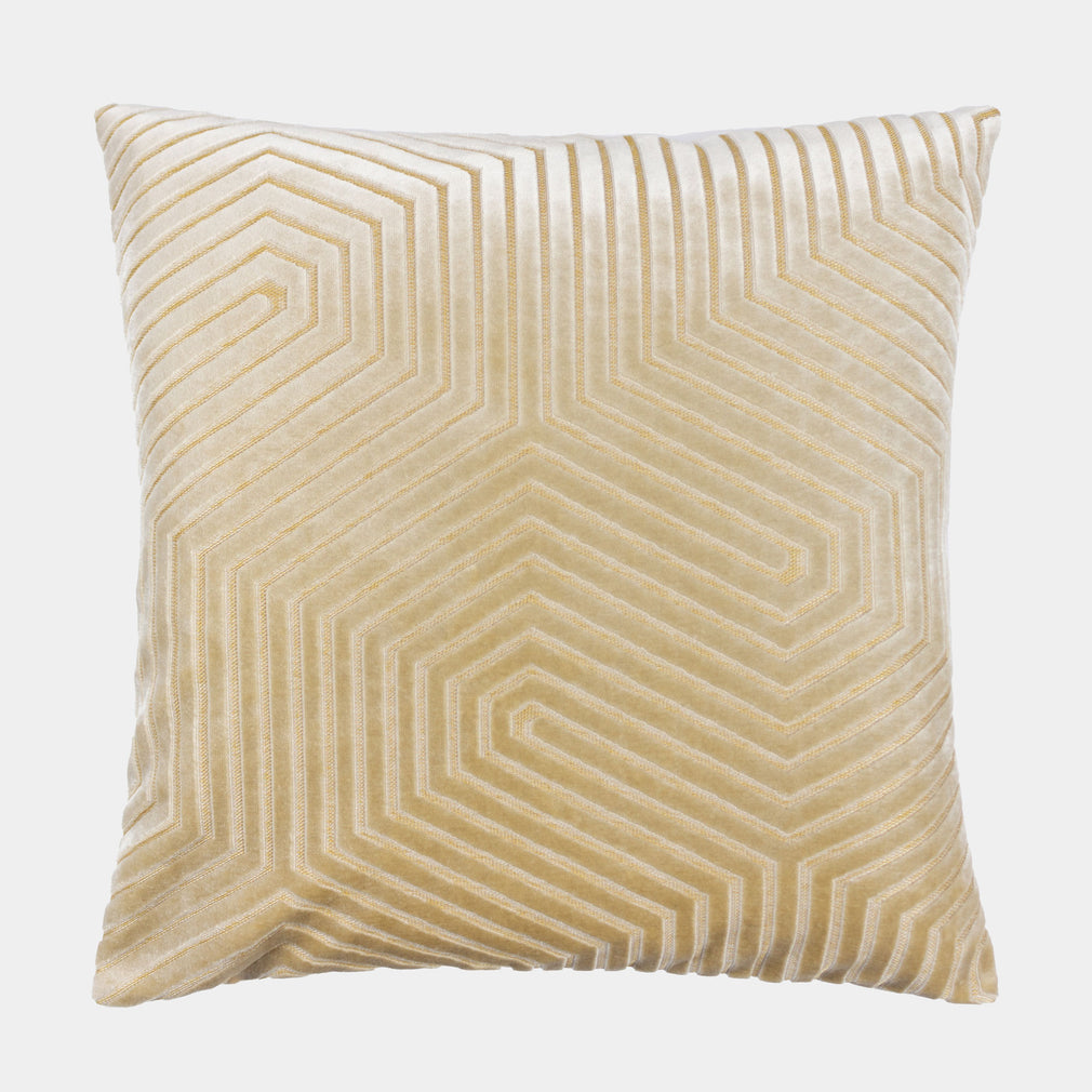 Evoke Velvet - Ivory Cushion 45x45cm