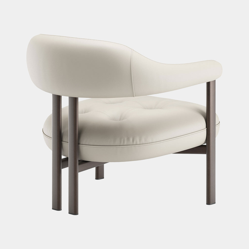 Cattelan Italia Greta - Lounge Dining Chair, Leather