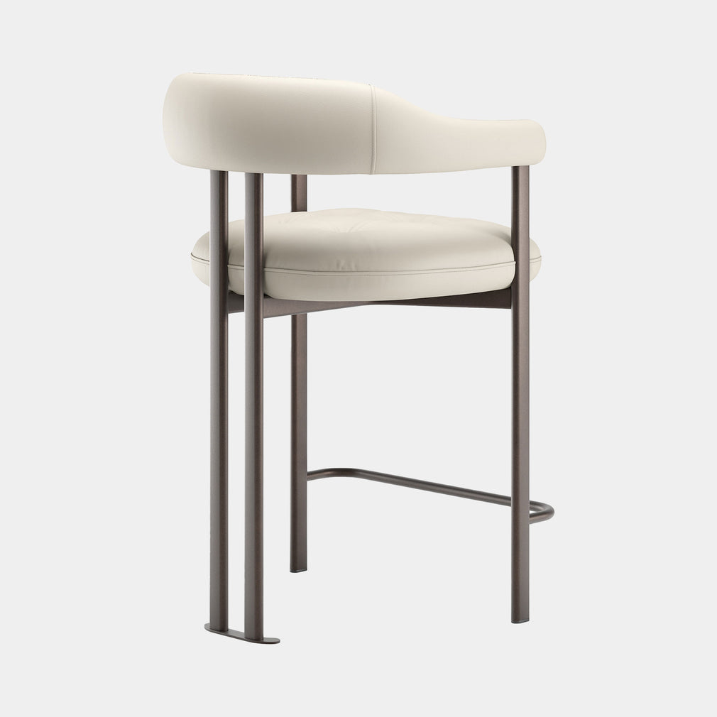 Cattelan Italia Greta - Bar Stool, Synthetic Leather