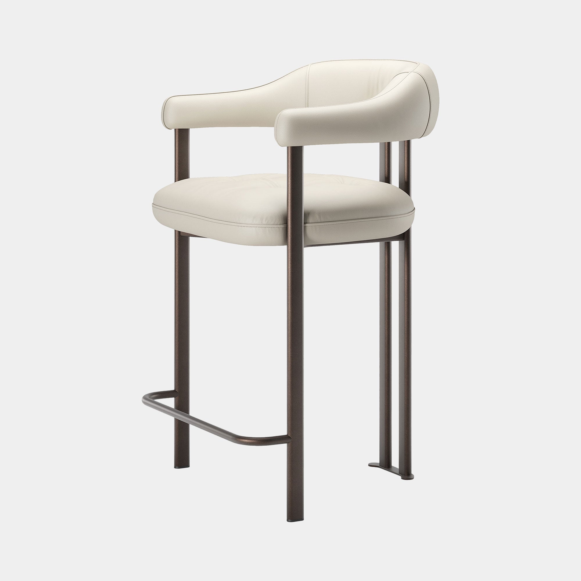 Cattelan Italia Greta - Bar Stool, Synthetic Leather