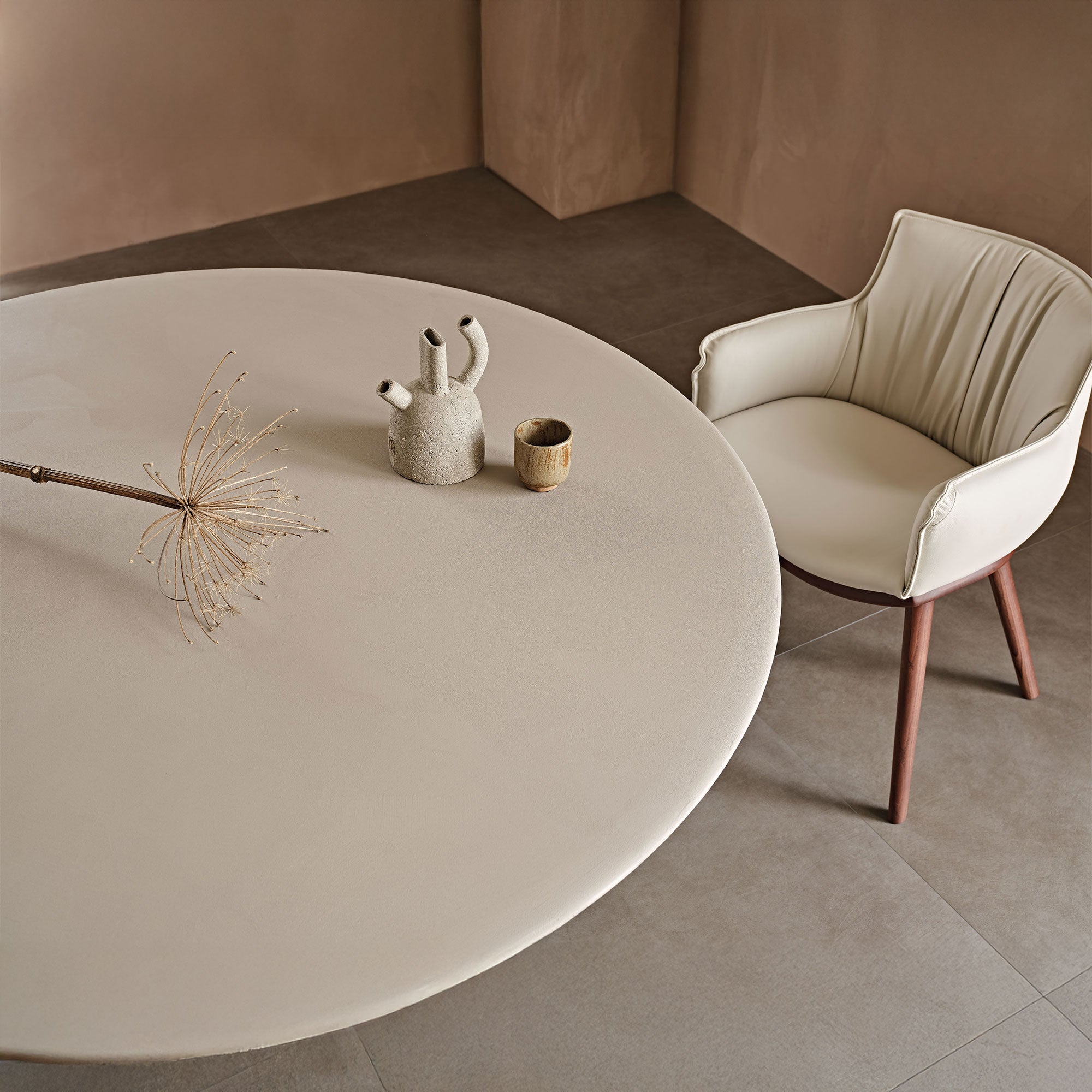 Cattelan Italia Botero Argile - Round Dining Table