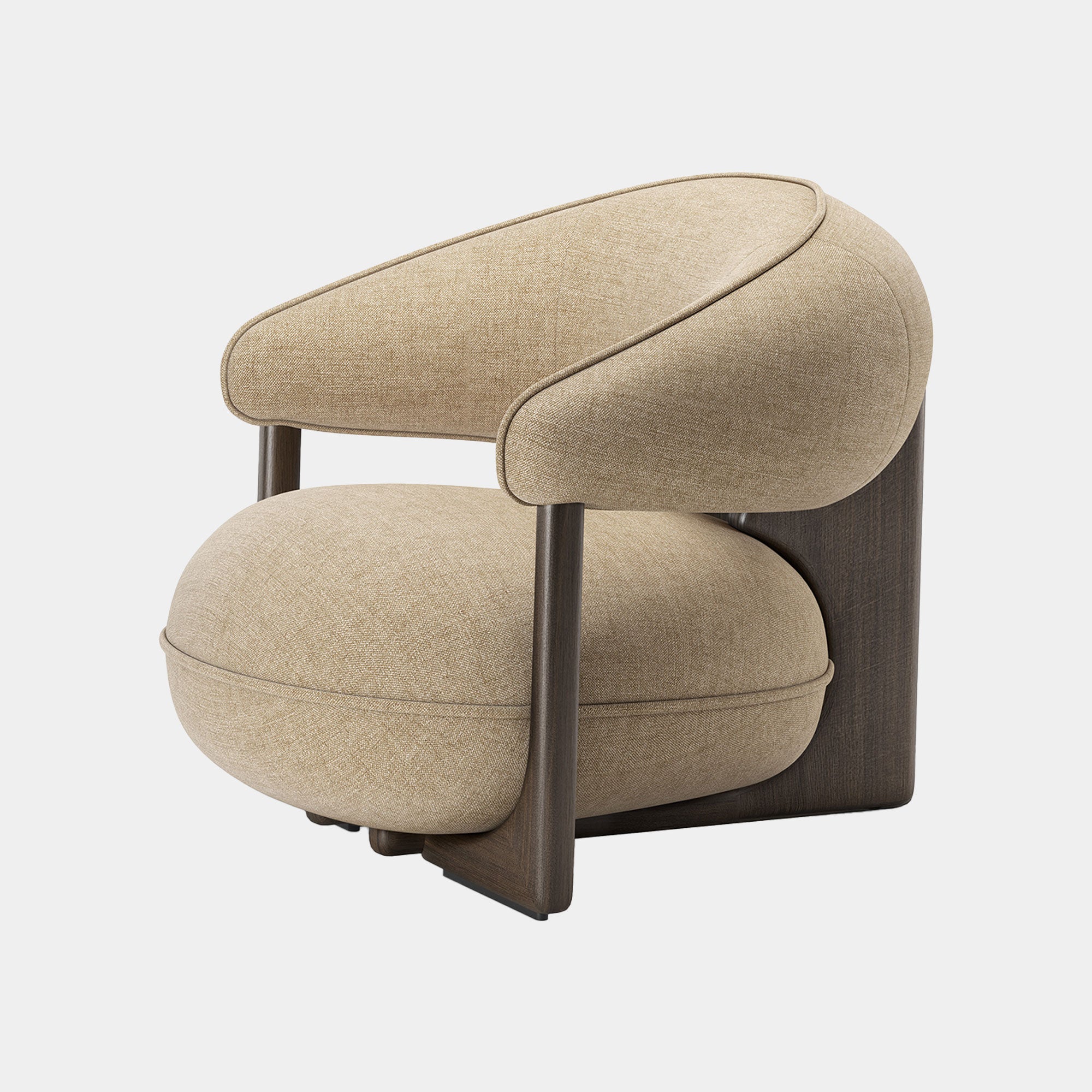 Cattelan Italia Ruby - Lounge Dining Chair, Fabric