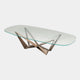 Cattelan Italia Skorpio Mist - Glass Dining Table