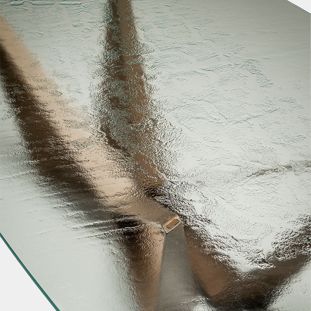 Cattelan Italia Skorpio Mist - Glass Dining Table
