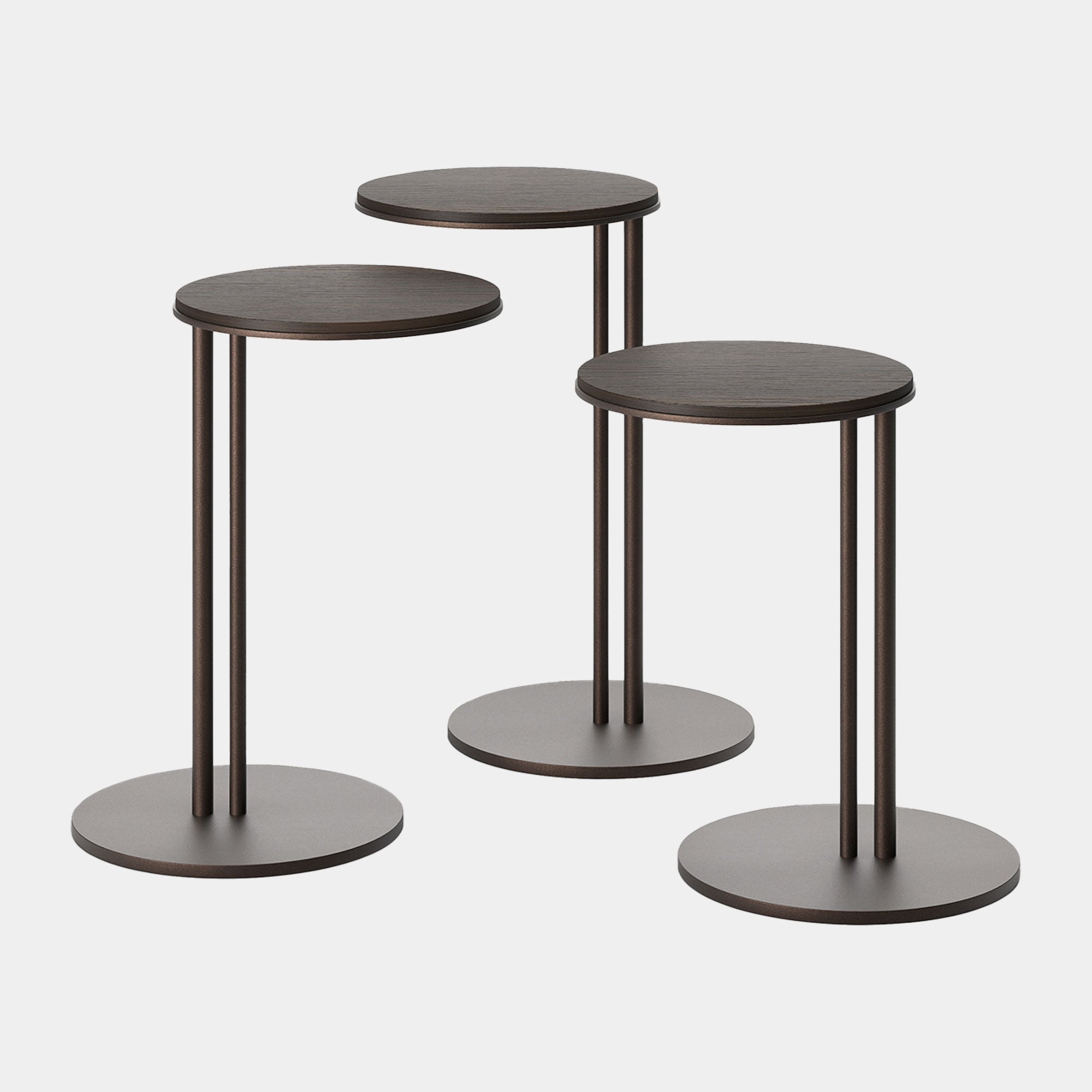 Sting XL Wood Lamp Table Ø31cm x 55h