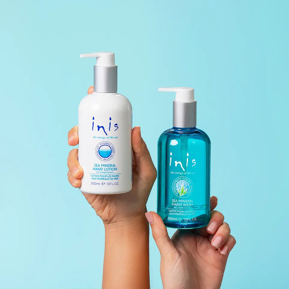 Inis the Energy of the Sea - Sea Mineral Hand Wash & Lotion, Set Of 2