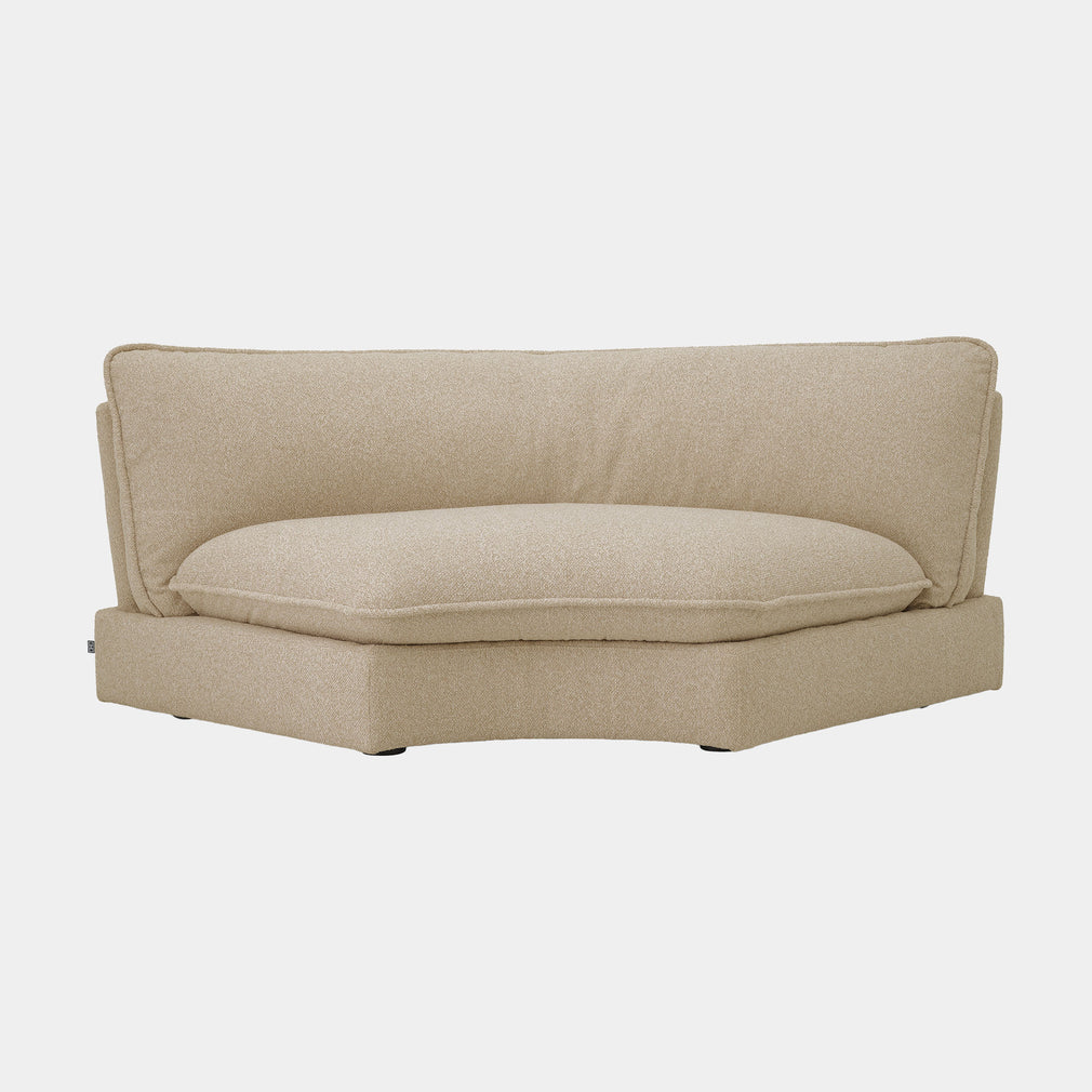 Eichholtz Cresson - Large Modular Curved Sofa, Fabric