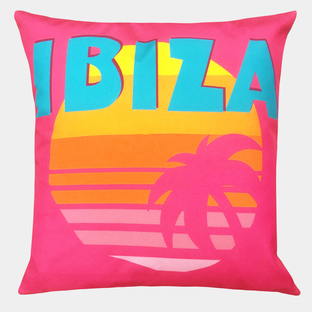 Island - Multicoloured Outdoor Cushion 43x43cm