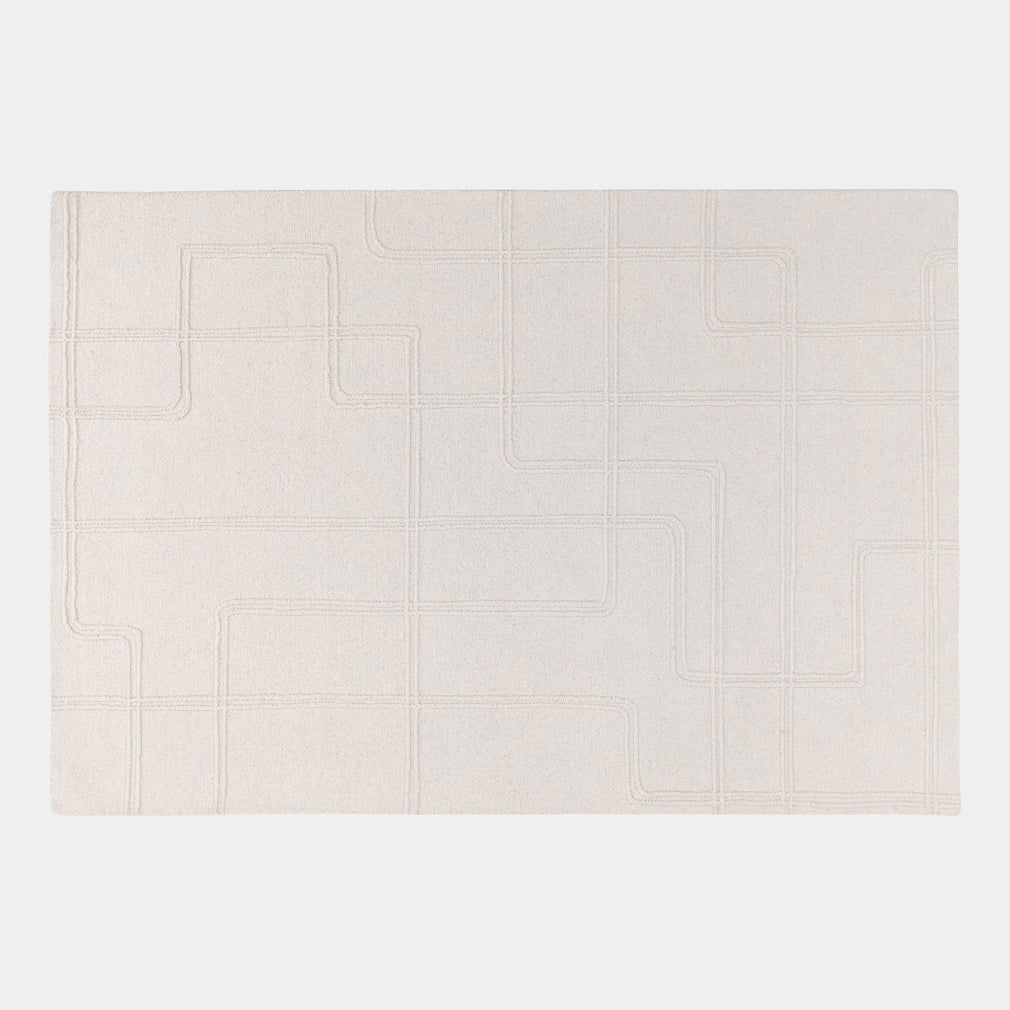 Ada - Patterned Rug Ivory