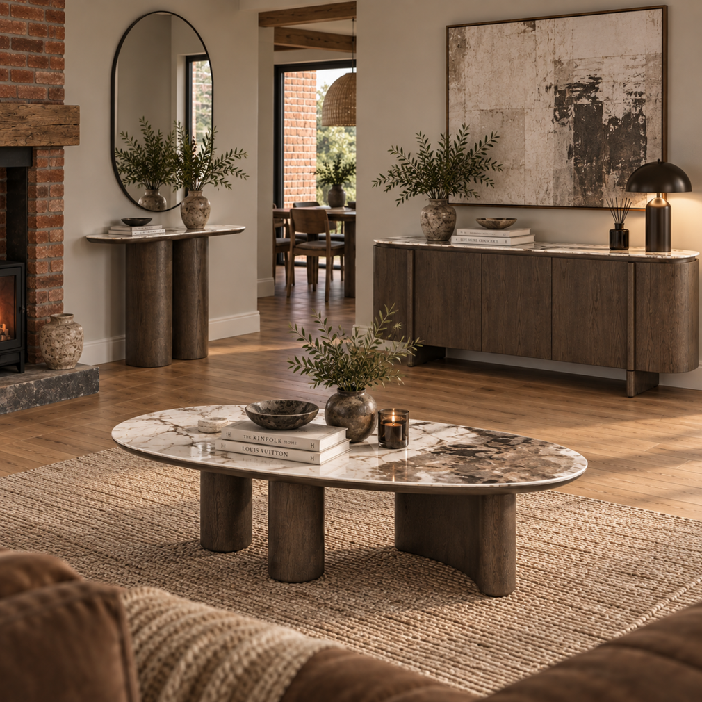 Jazz - 5 Door Sideboard, Wooden