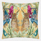 Kali Leopards - Yellow Outdoor Cushion 43x43cm