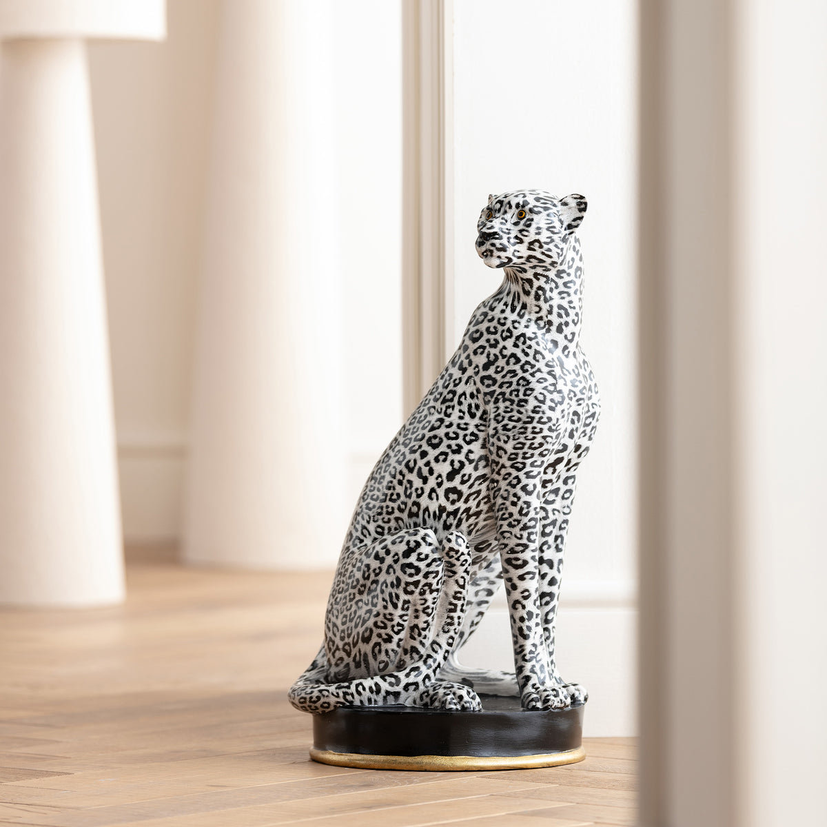 Nzuri - Neutral Cheetah Ornament