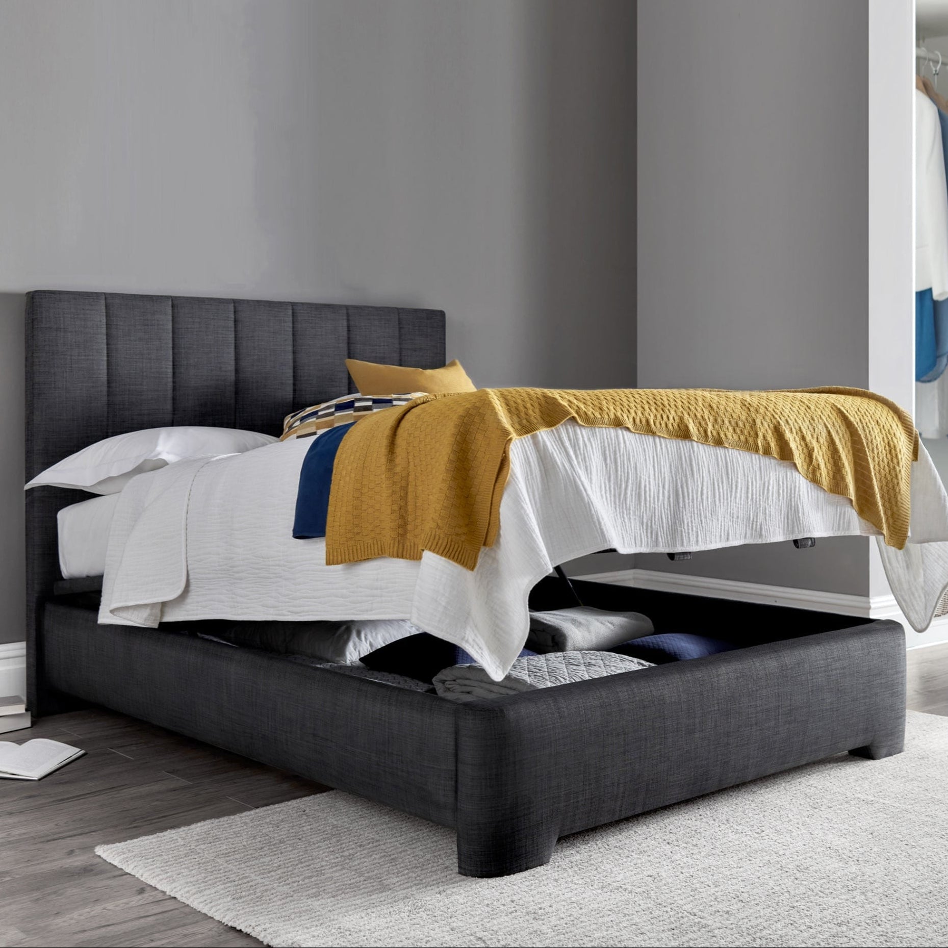 Theo - Ottoman Bed Frame