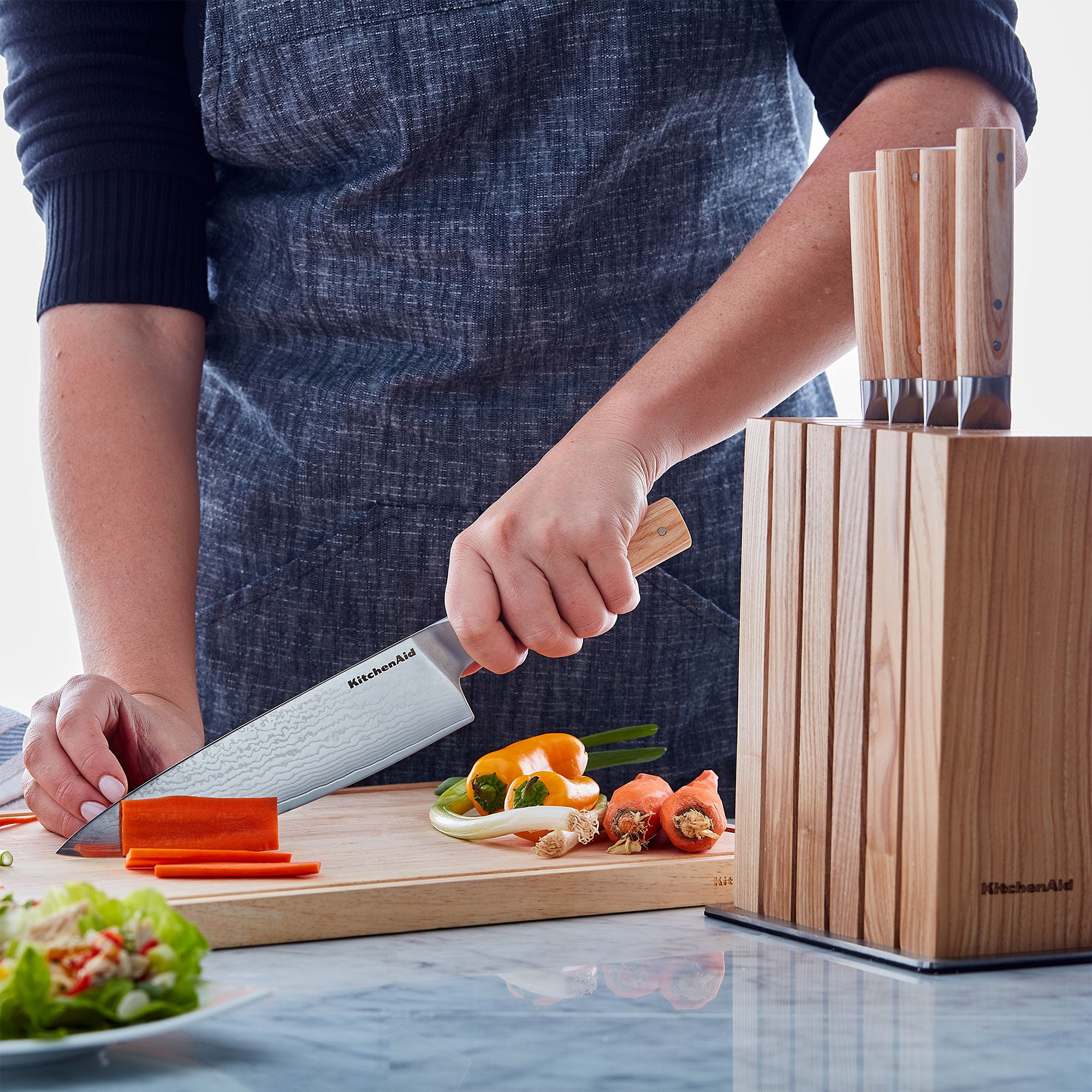 KitchenAid - Knife Block Set, 6 Piece