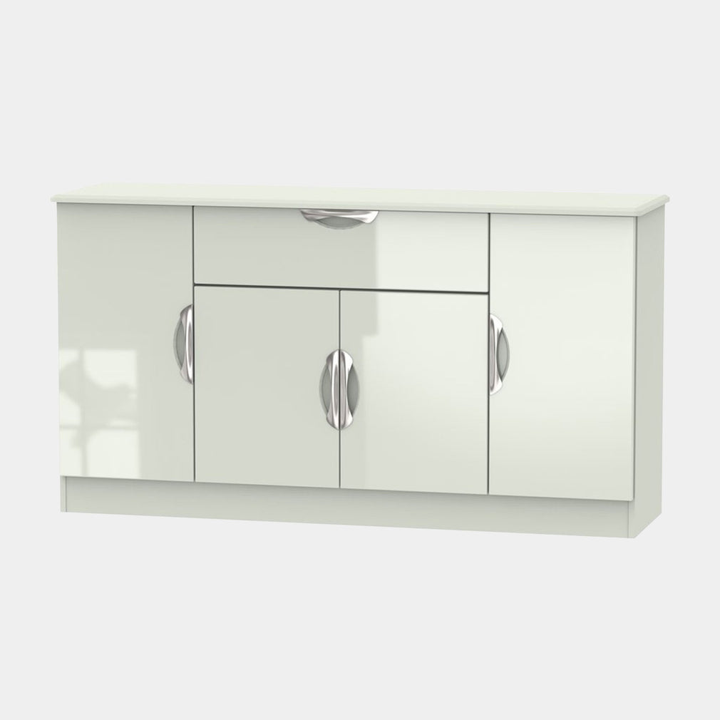 Cornell - Sideboard, High Gloss 4 Door 1 Drawers Kashmir
