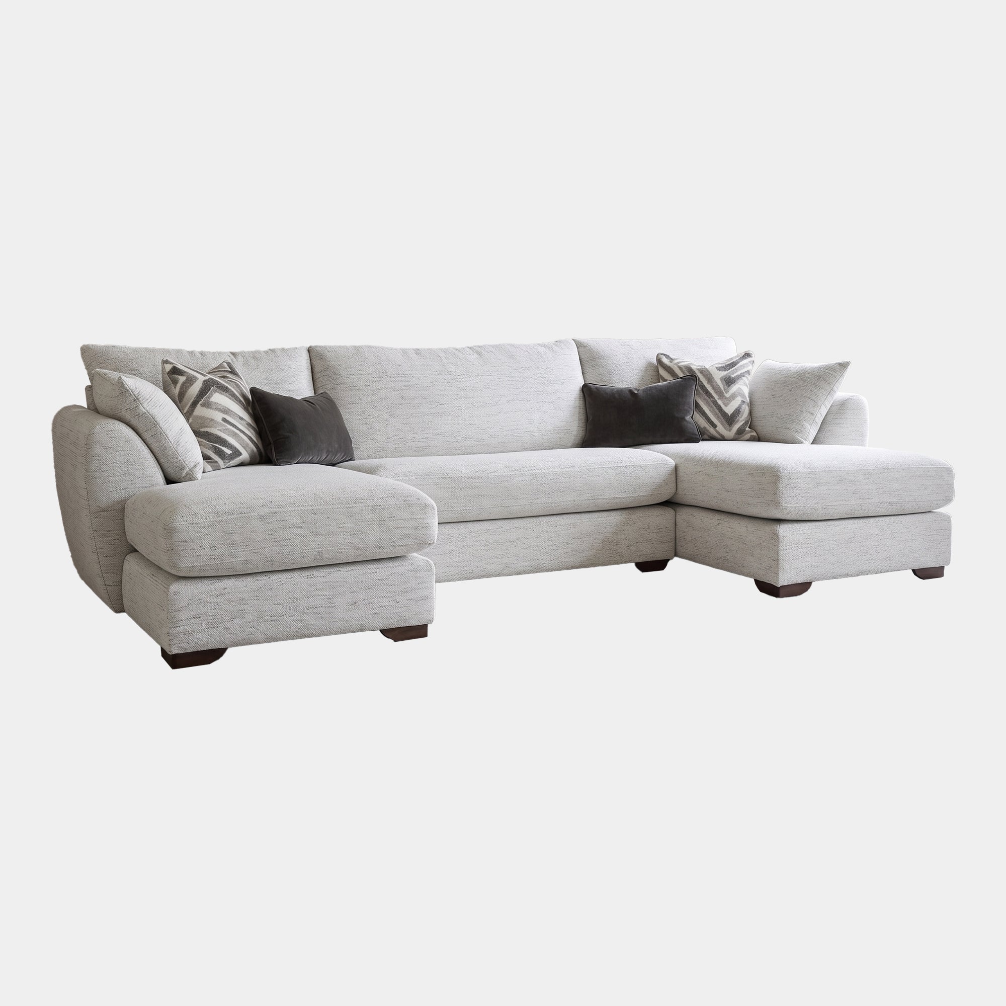 Embrace - Large Double Chaise Sofa, Fabric (awaiting images)