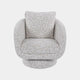 Mia - Swivel Chair, Fabric