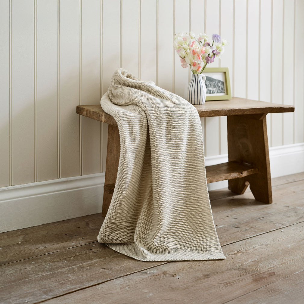 Saunton Oatmeal - Throw 130x170cm
