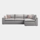 Retreat - LHF Corner Sofa, Fabric