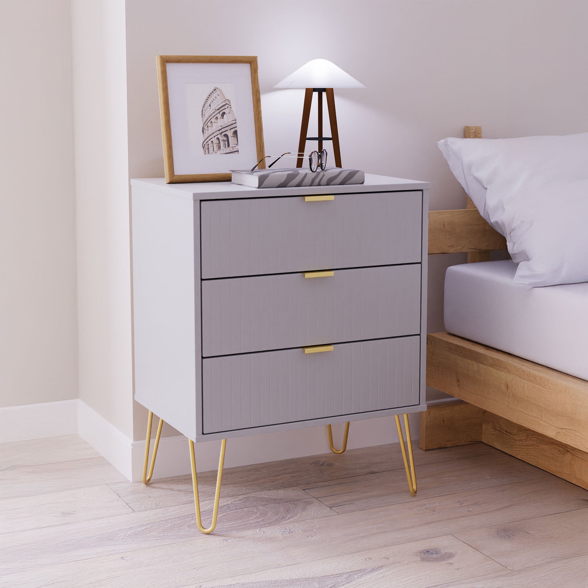 Harvey - 3 Drawer Midi Chest