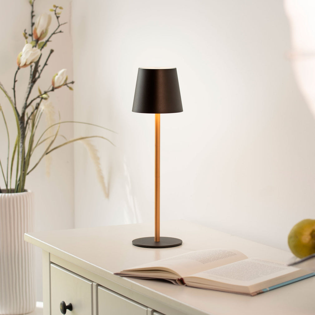 Laine Black - Outdoor Table Lamp