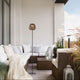 Biene Black - Outdoor Floor Lamp