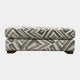 Embrace - Loafer Footstool, Piper Fabric