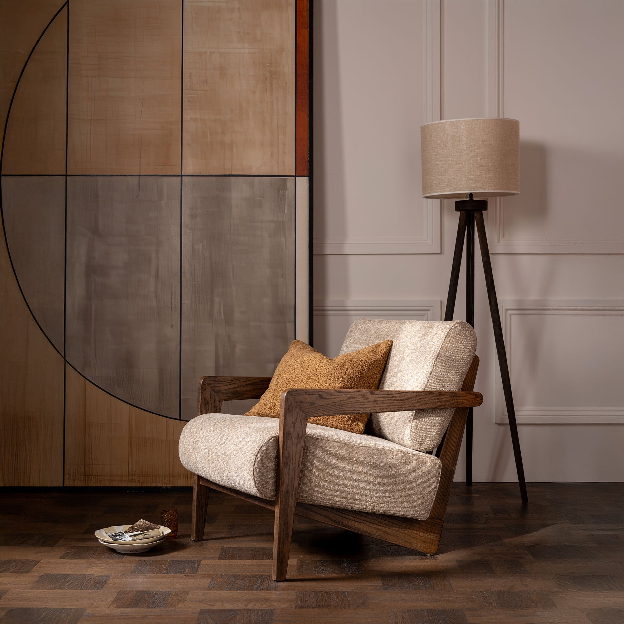 Dudley - Accent Chair In Fabric