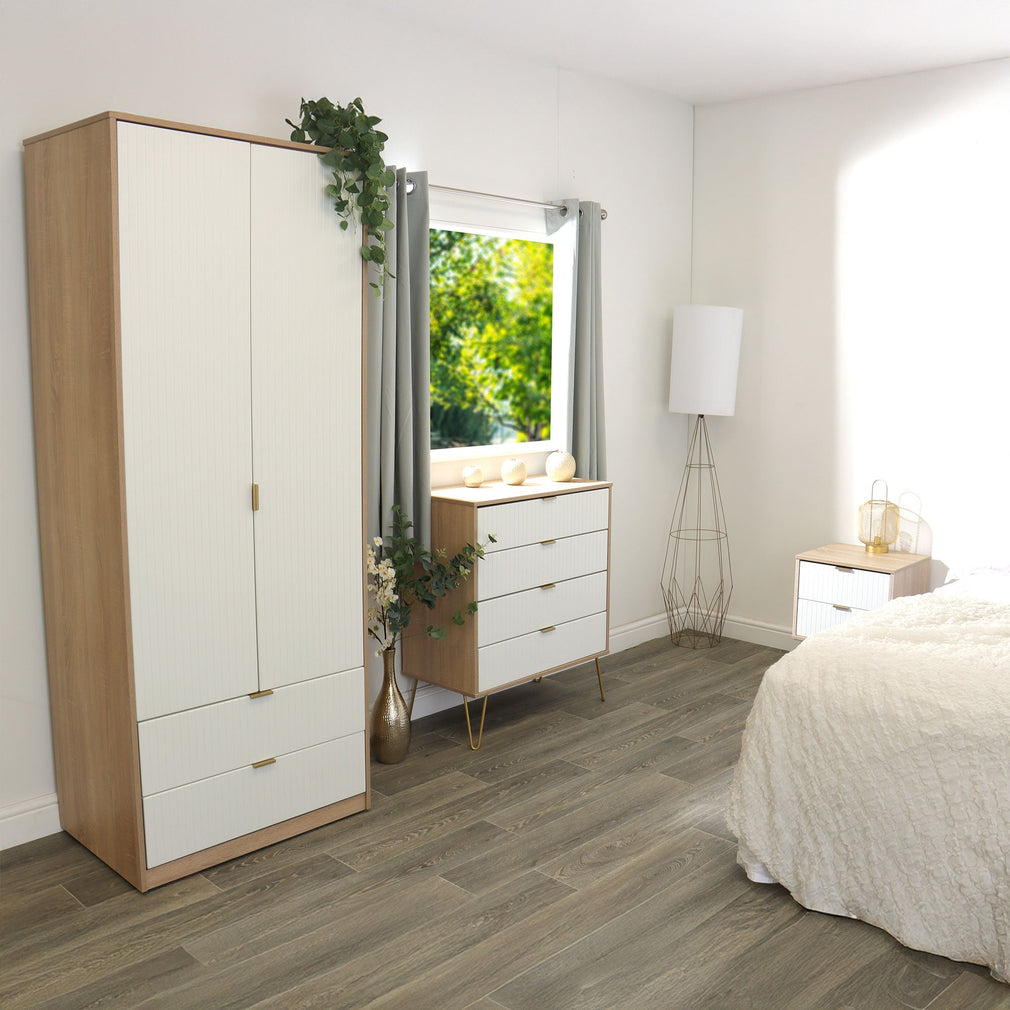 Harvey - 2 Drawer Wardrobe
