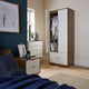 Harvey - 2 Drawer Bedside Table