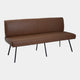 Lottie - Dining Bench, Leather