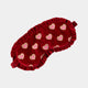 Elizabeth Scarlett Love Hearts - Eye Mask, Rouge