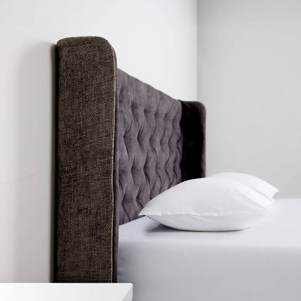 Tempur Arc - Bed Base & Headboard Super King - 180cm Luxury Headboard