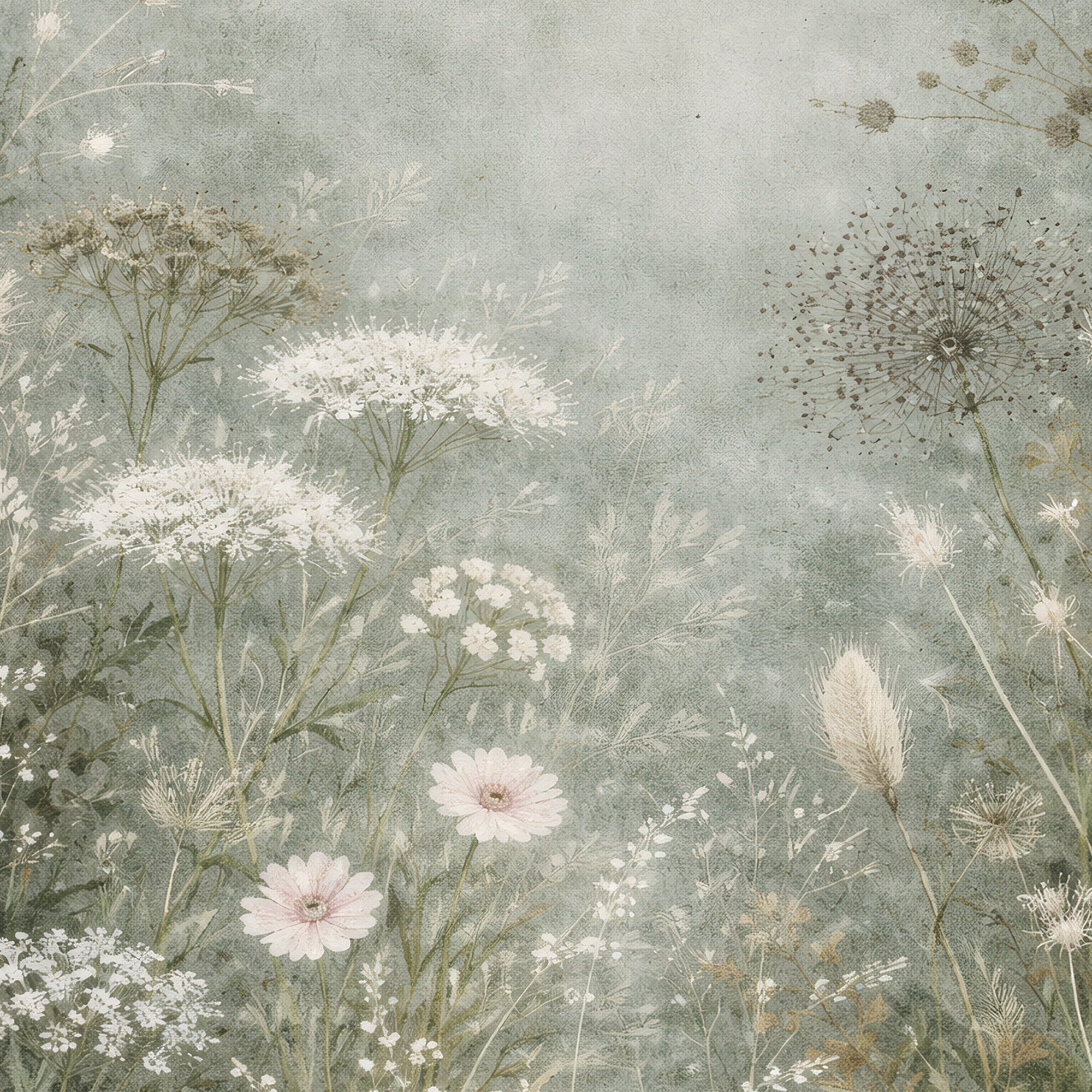 Meadow I - Framed Velvet Wall Art