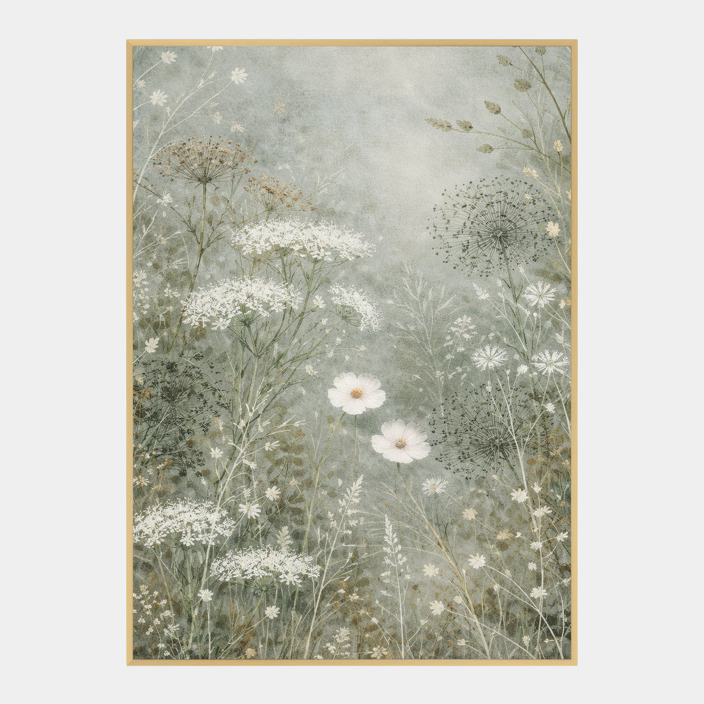 Meadow II - Framed Velvet Wall Art